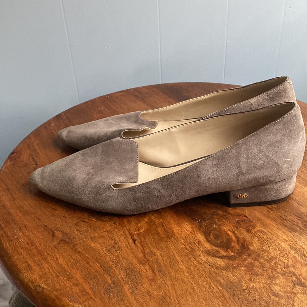 EUC Cole Haan Grand Arlyss Skimmer II Loafer Gray Suede sz 9.5 - Picture 3 of 7